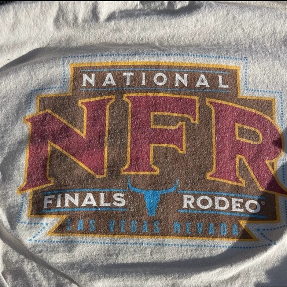 Women’s NFR National Finals Rodeo long sleeve shirt Small graphic tee vintage - Picture 2 of 6